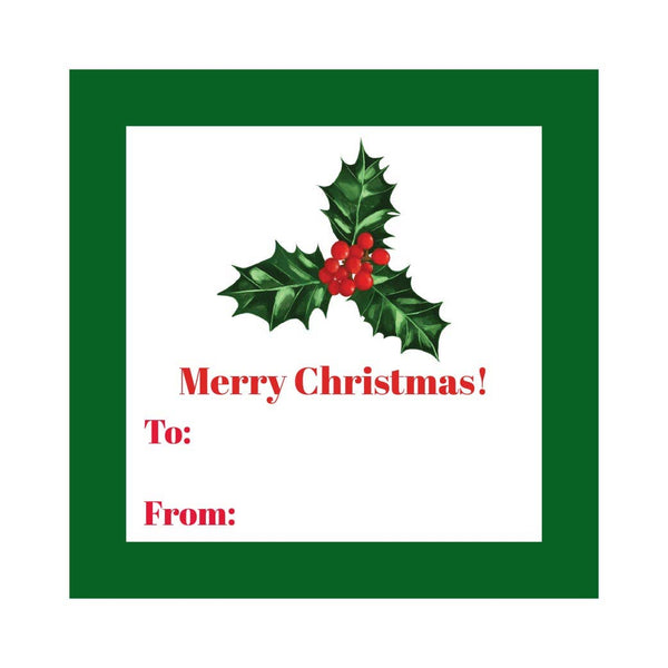 HOLIDAY GIFT STICKERS: JOY
