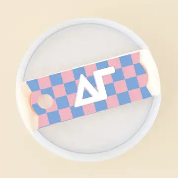Sorority Tumbler Lid Tag