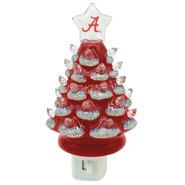6.5" Alabama Xmas Tree Nite Lite