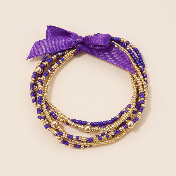 Bracelet Set: Blue/Orange