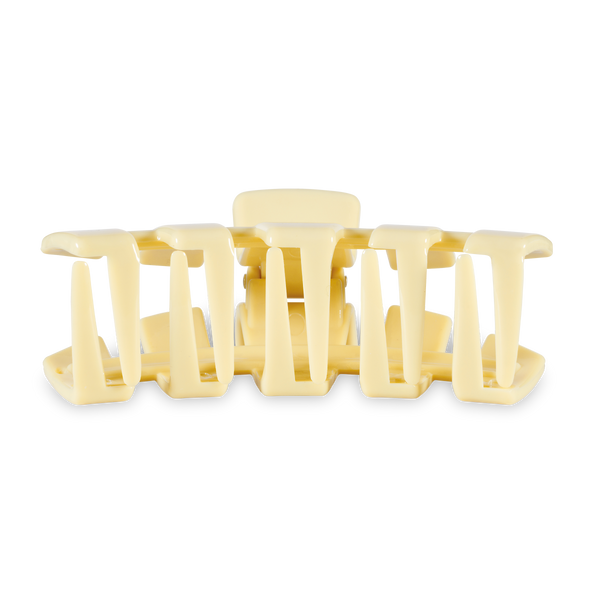 Classic Hair Clip | Large | Butter Yellow