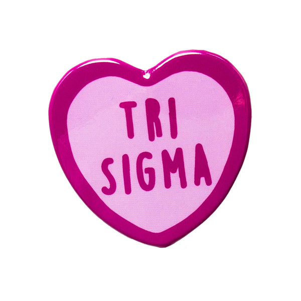 Sorority & Greek Sweet Heart Button