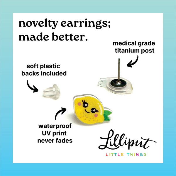 Lilliput Ghost Earrings