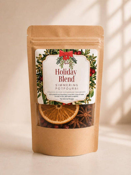 Holiday Stovetop Potpourri Simmer Kit | Cranberry, Orange & Cinnamon | Christmas Morning
