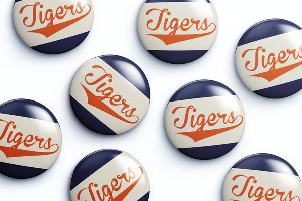 Auburn Tigers Script Button