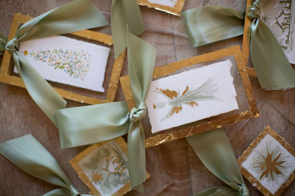 The Angel - Hand Painted Watercolor Ornament