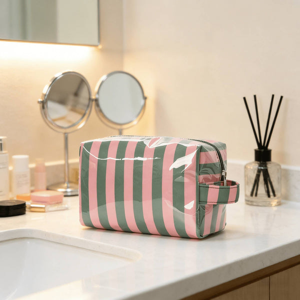 PVC Waterproof Makeup Bag for Women Girls Waterproof Clear