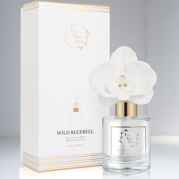 Orchid Flower Diffuser Gift Set - Wild Bluebell