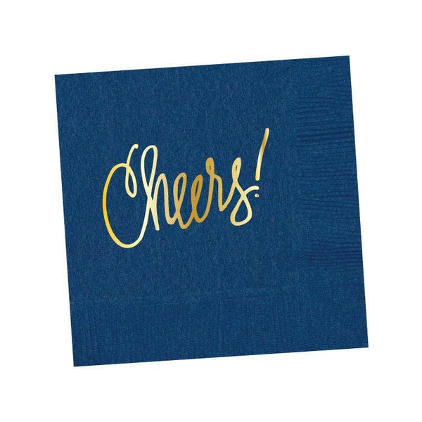 Cheers! | Napkins (18 colors): White