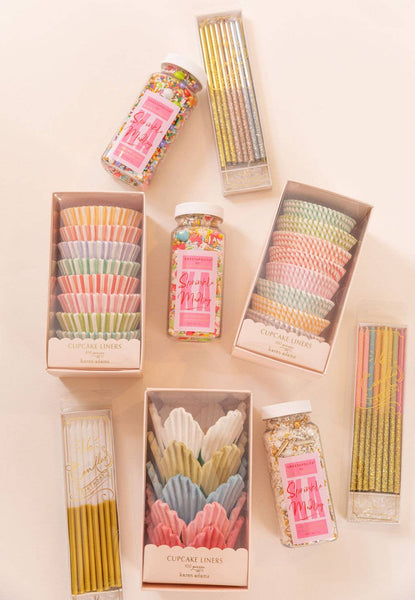 Cupcake Liners: Round Bold Stripe