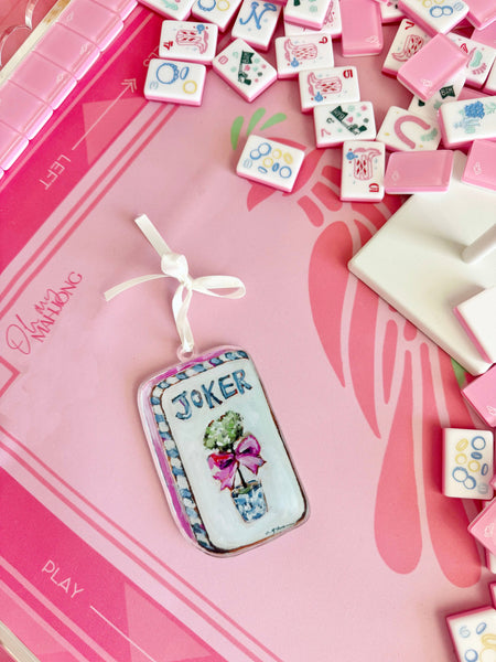 "Mahjong Chic" ornament