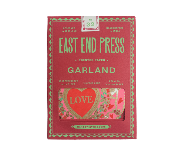 Valentine's Sewn Garland