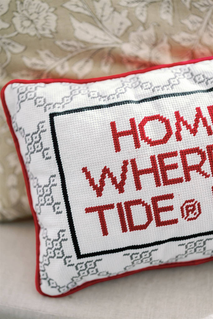 University of Alabama Needlepoint Pillow - Thumbnail 3
