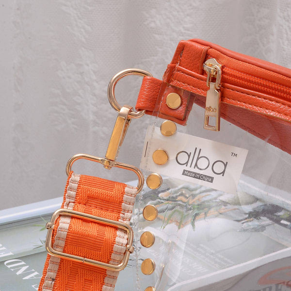 Lorna Clear Gameday Studded Crossbody Bag