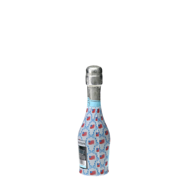 Beau Bottles Flags and Ribbons- MINI Prosecco Collection - Set of 6 (Wraps Only)