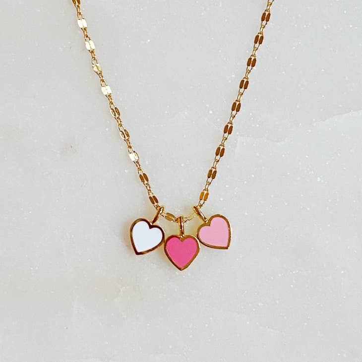 Triple Heart Necklace