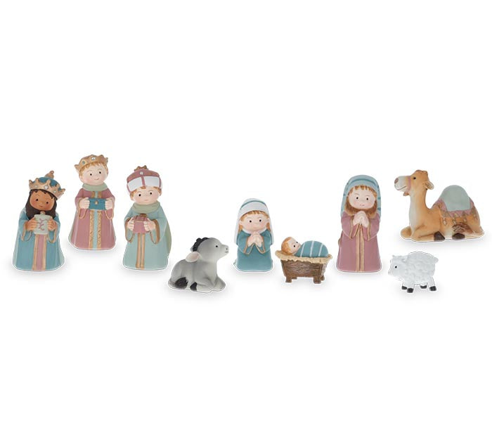 Colorful Christmas Nativity