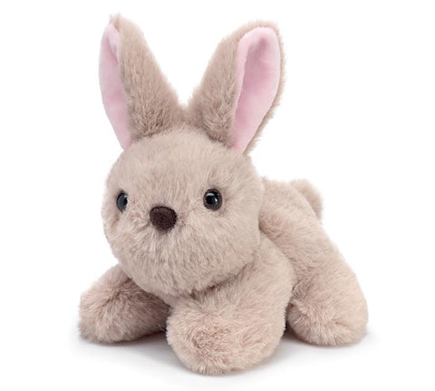 Plush Little Bunny with Pink Ears