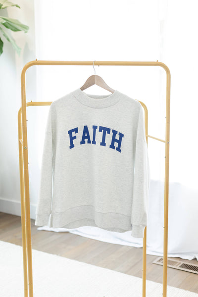 Reversible Sweatshirt, FAITH & GRACE: Faith / Grace