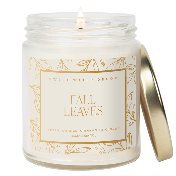 Fall Leaves 9 oz Soy Candle