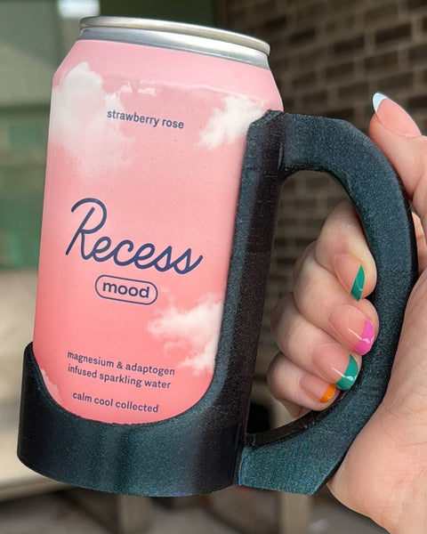Sipzey Standard Soda Can Handle: Fairy Light Lilac