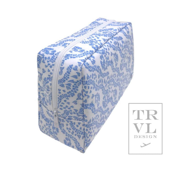 Luxe Gloss Wash Bag Large - All Heart Blue