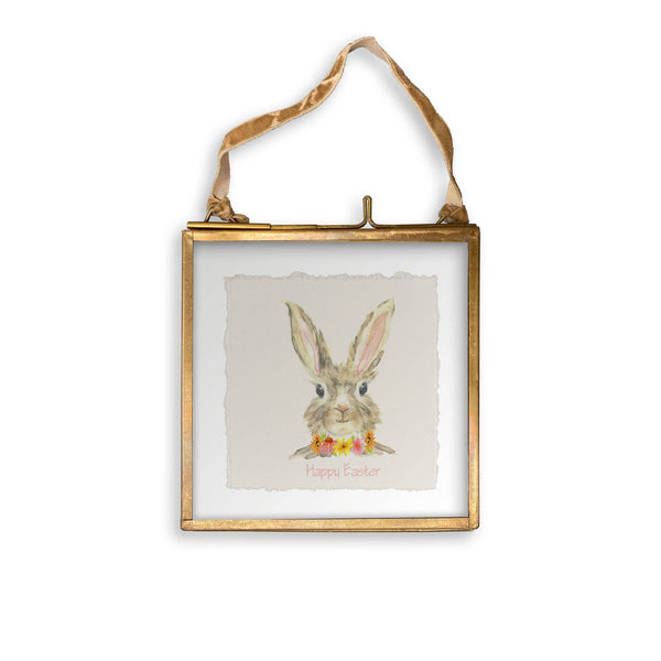 Easter Bunny: White Guest Towel / -