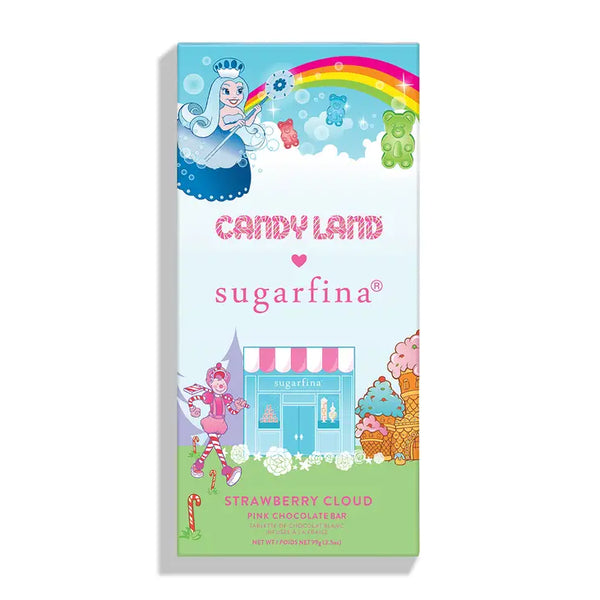 Candy Land X Sugarfina Sparkling Pink Chocolate Bar