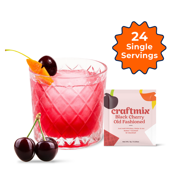 Black Cherry Old Fashioned Mixer - Singles