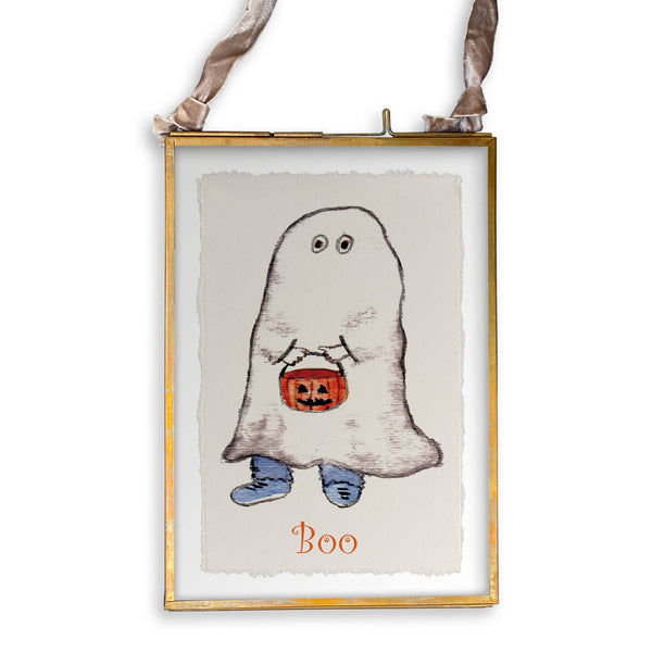 Boo Boy Ghost: Dishtowel