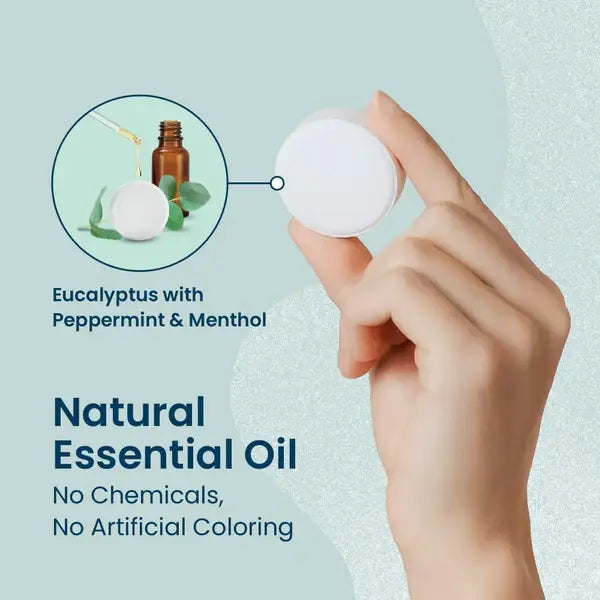 Body Restore Shower Steamers Bombs Bag or Single: 15 Pack Bag Eucalyptus Mint