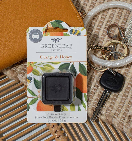 Orange & Honey Auto Vent Clip