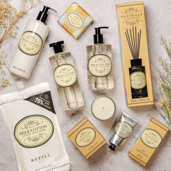 Naturally European® 500ml Luxury Hand Wash - Milk Cotton