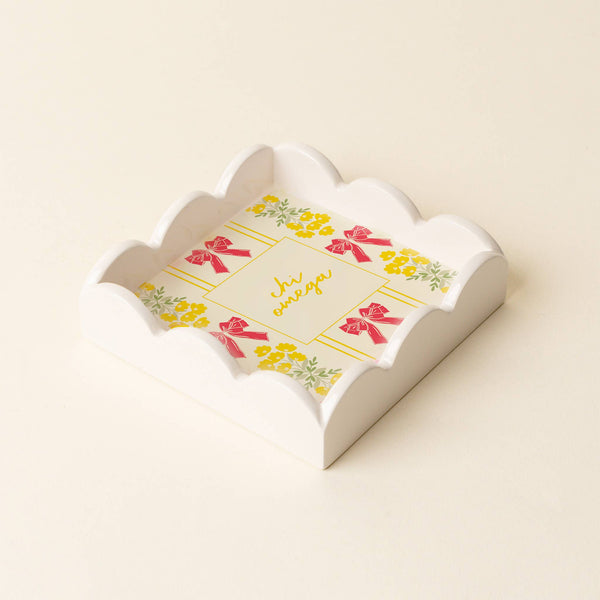 Sorority Scallop Trinket Tray