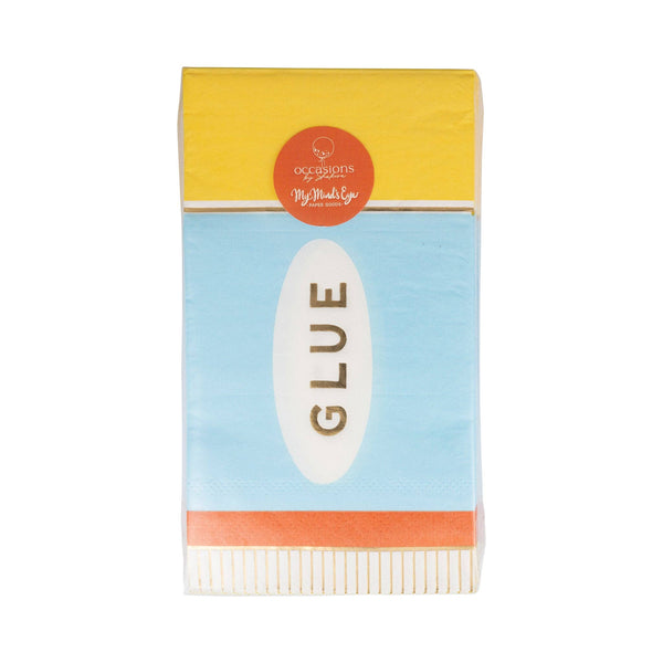 Glue Stick Paper Guest Napkin
