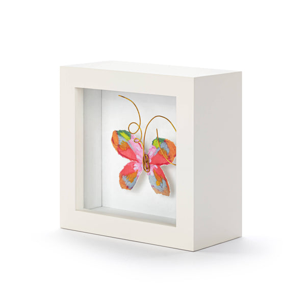 Mini Butterfly Shadow Box - 4in