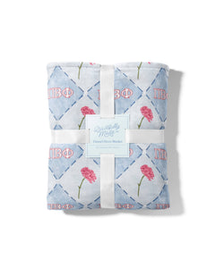 Pi Beta Phi Flannel Fleece Blanket, Sorority