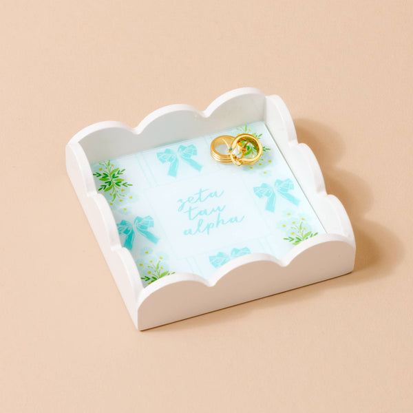 Sorority Scallop Trinket Tray