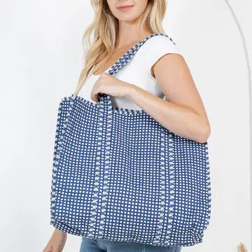 Medium Quilted Tote