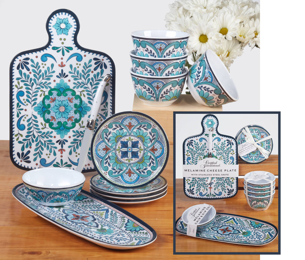 Talavera Melamine Gift Cheese Board - Thumbnail 3