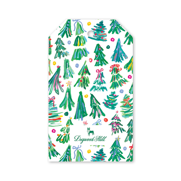 Jolly Trees Gift Tags