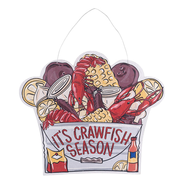 Mardi Gras Crown / Crawfish Bucket Burlee - Mardi Gras