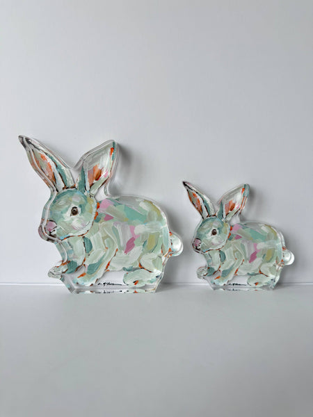 “Bunny Hunny” acrylic : Mini Shelfie