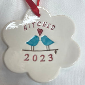 Hitched custom 2023 ornament