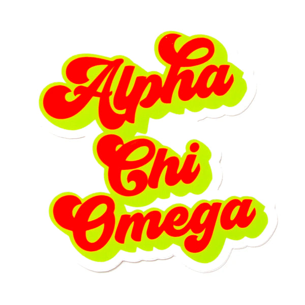 Sorority Retro Sticker
