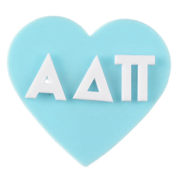 Sorority Heart Pin