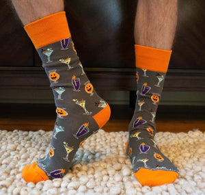 Men’s Halloween Here For The Boos Socks