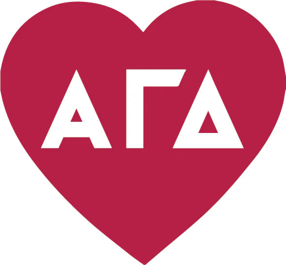 Sorority Heart Pin