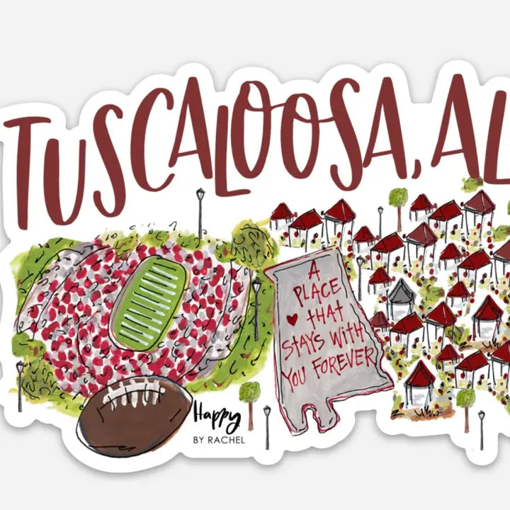 Tuscaloosa AL sticker