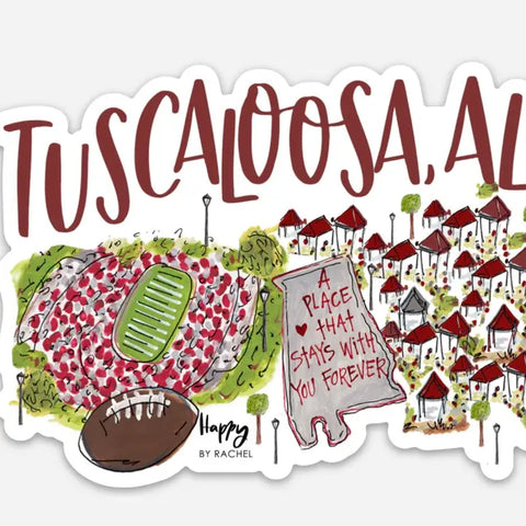Tuscaloosa AL sticker